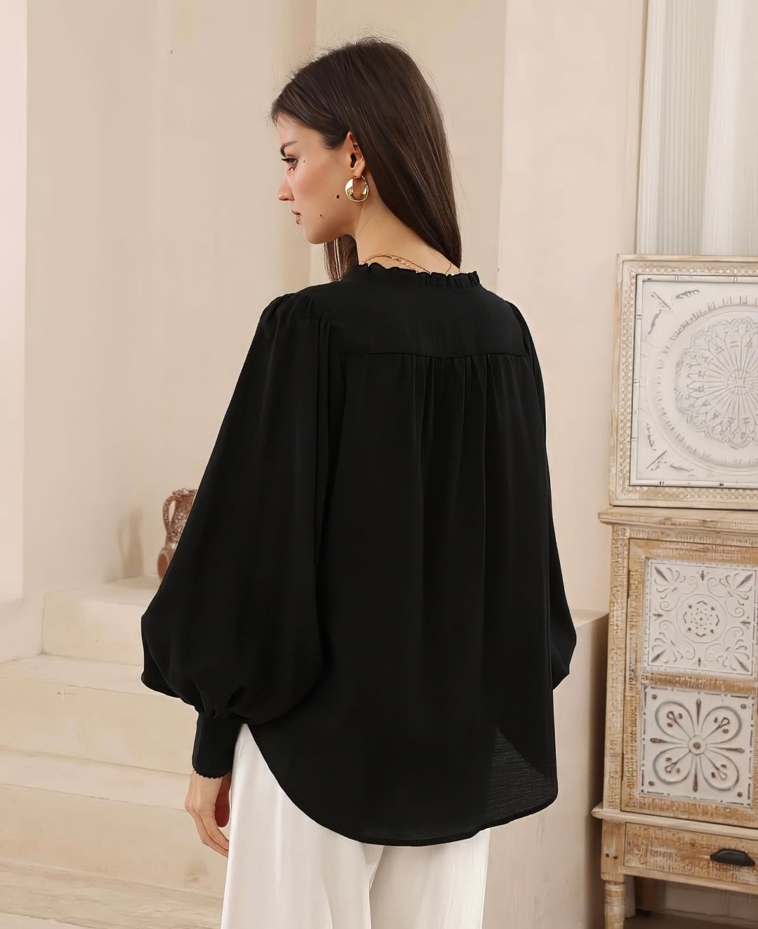 Juliet Blouse Black