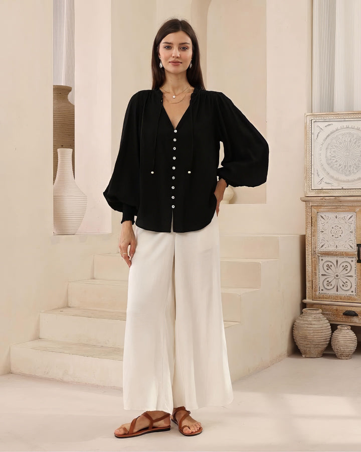 Juliet Blouse Black