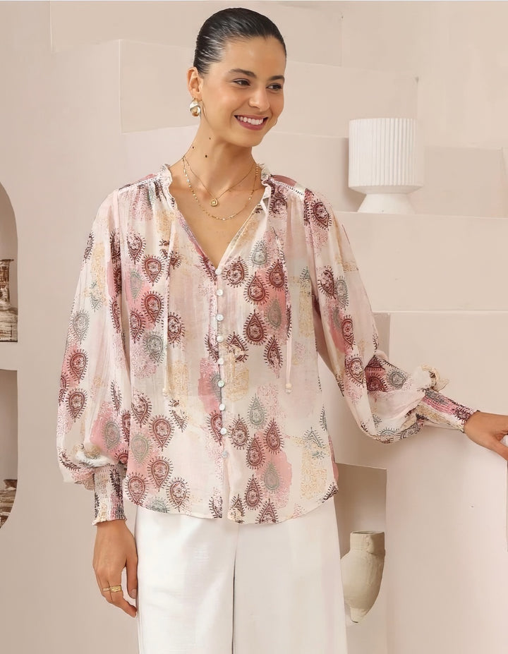 Juliet Blouse Pink