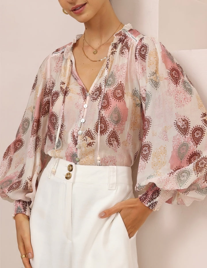 Juliet Blouse Pink