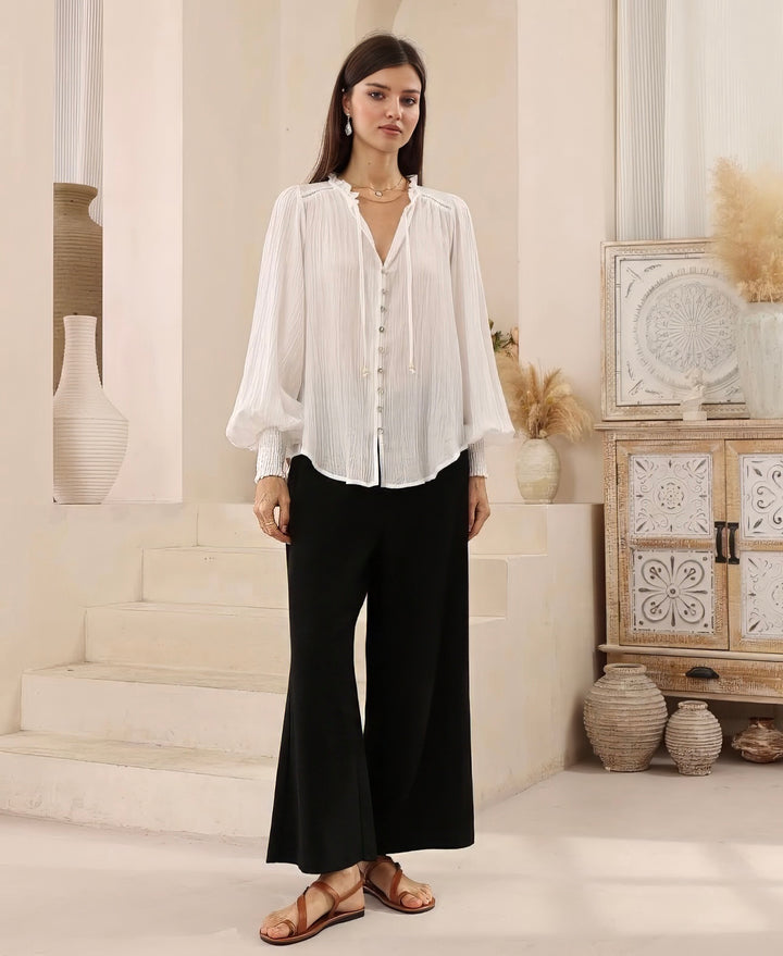 Juliet Blouse White