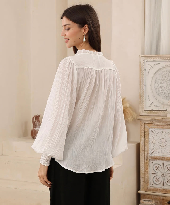 Juliet Blouse White