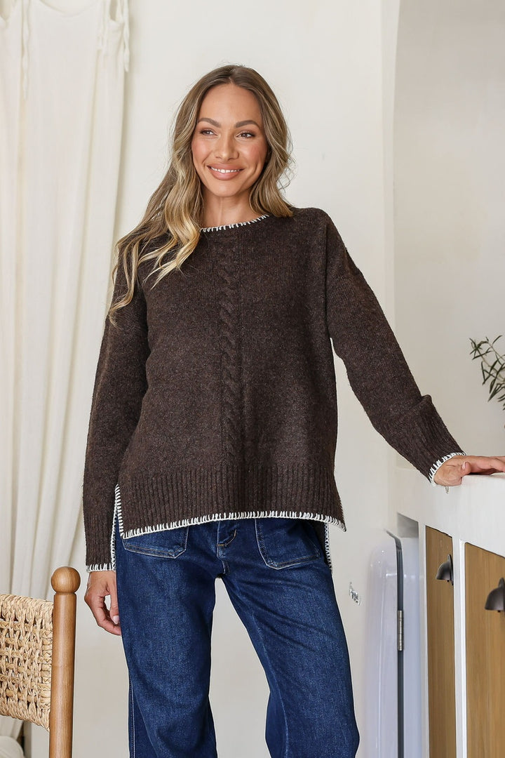 Lucy Knit Chocolate