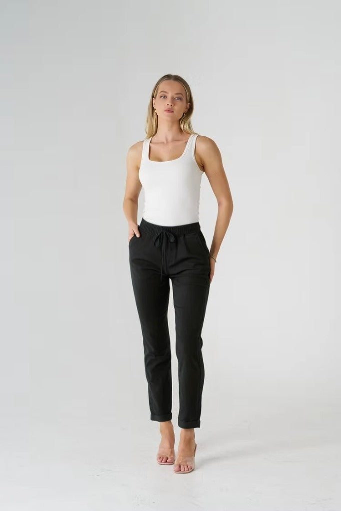 Riley Denim Black