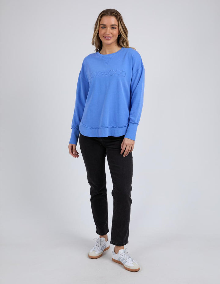 Foxwood - Simplified Crew Cobalt Blue