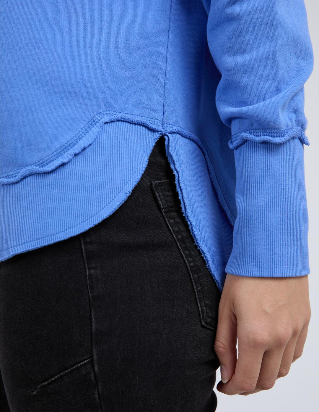 Foxwood - Simplified Crew Cobalt Blue