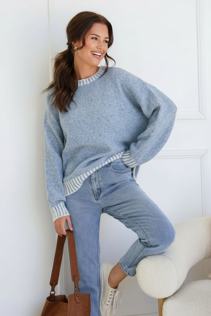Tilly Knit Blue