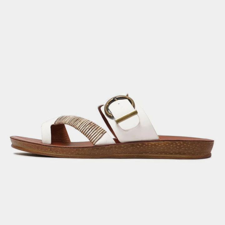 Los Cabos - Bria Sandal Off White