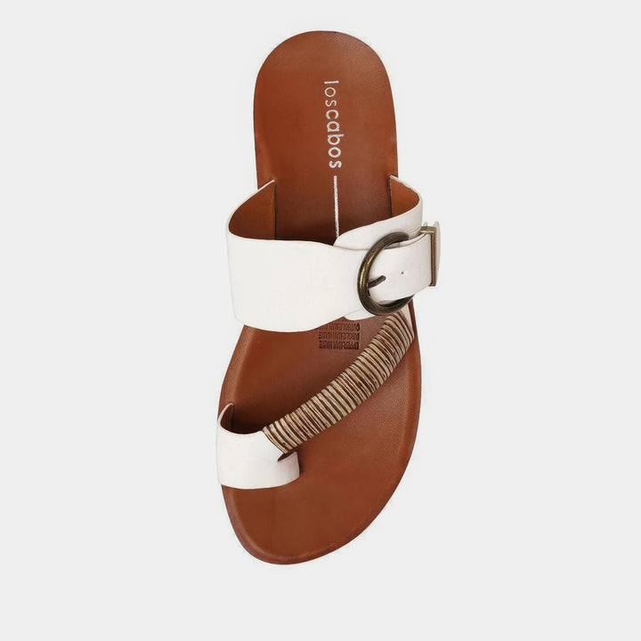 Los Cabos - Bria Sandal Off White