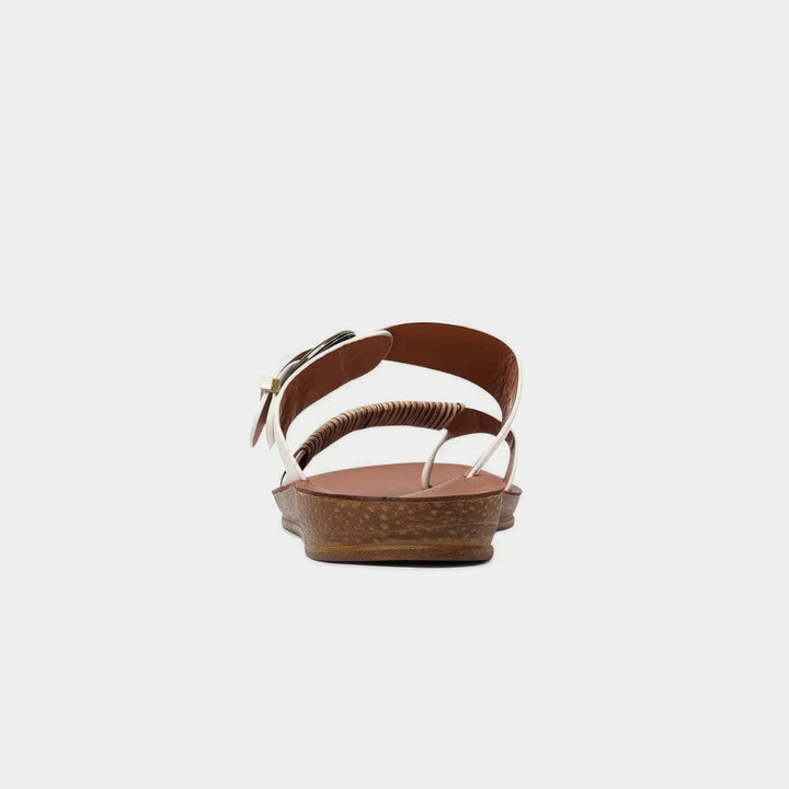 Los Cabos - Bria Sandal Off White