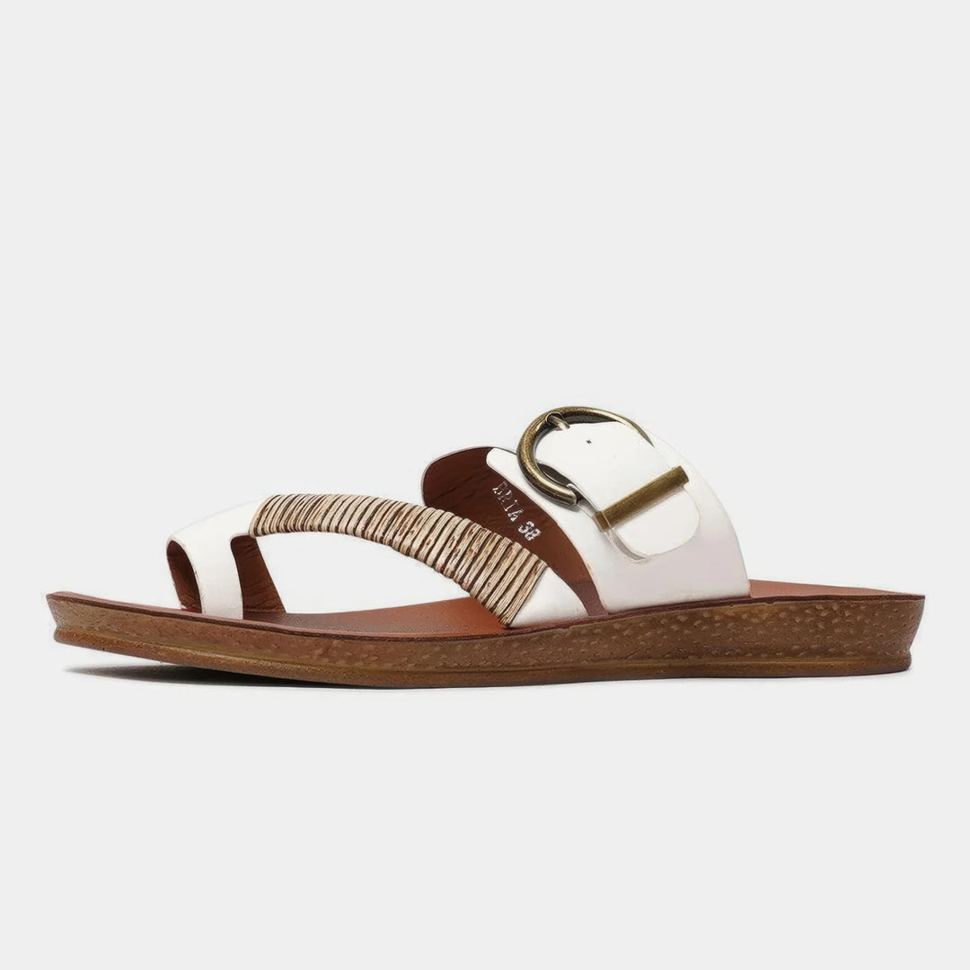Los Cabos - Bria Sandal Off White
