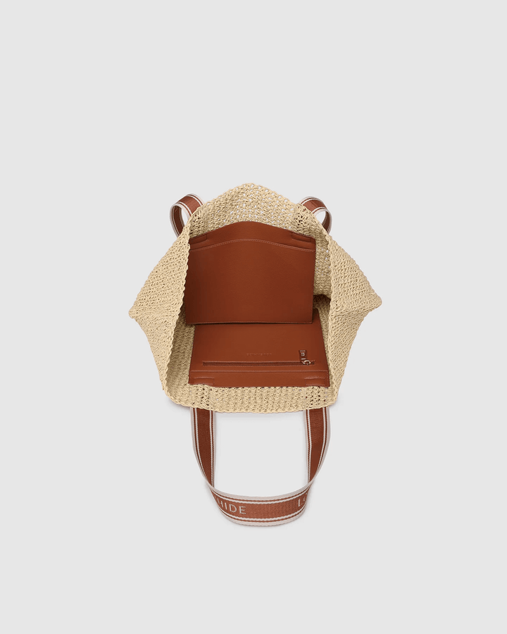 Louenhide - Bali Beach Bag Natural Raffia