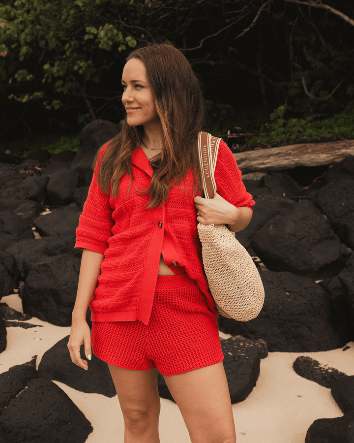 Louenhide - Bali Beach Bag Natural Raffia