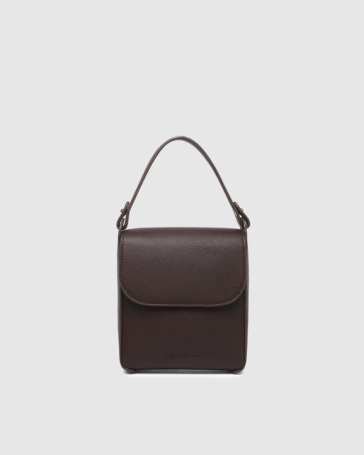 Louenhide - Bessie Crossbody Phone Bag Chocolate