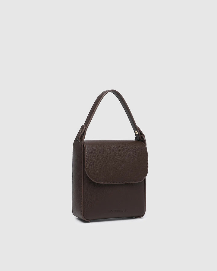 Louenhide - Bessie Crossbody Phone Bag Chocolate