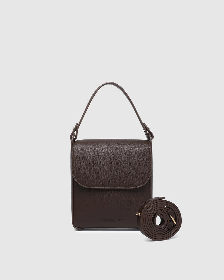 Louenhide - Bessie Crossbody Phone Bag Chocolate