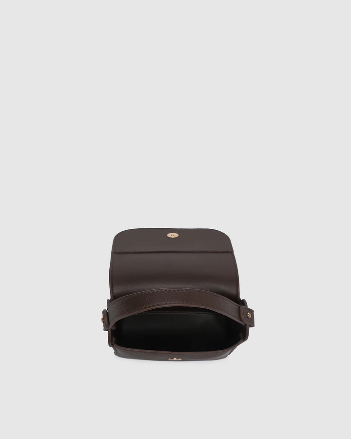 Louenhide - Bessie Crossbody Phone Bag Chocolate