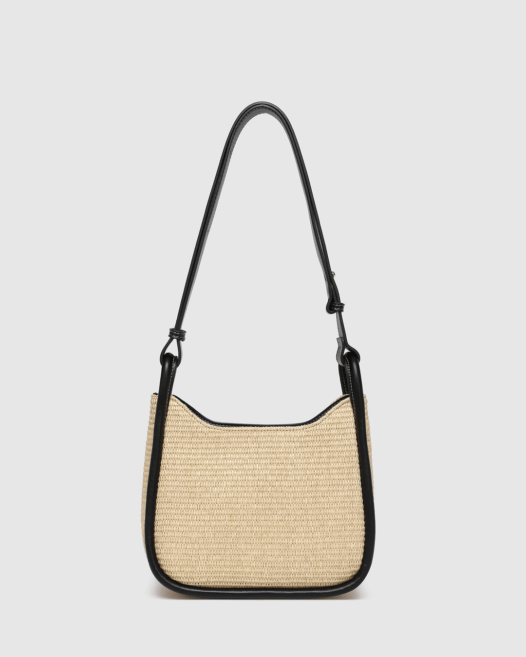 Louenhide - Clare Shoulder Bag Raffia / Black