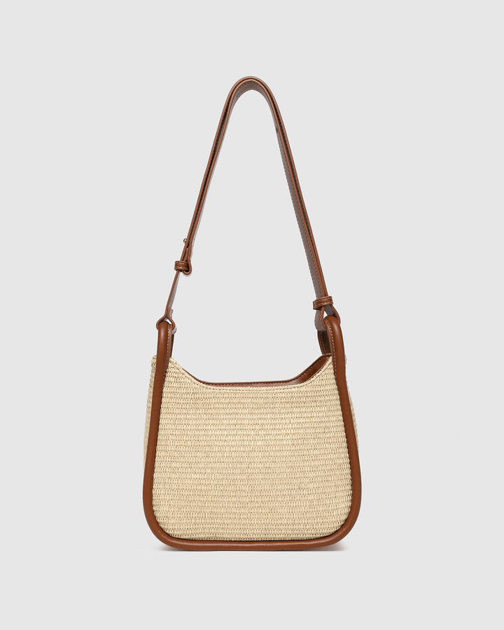 Louenhide - Clare Shoulder Bag Raffia / Tan
