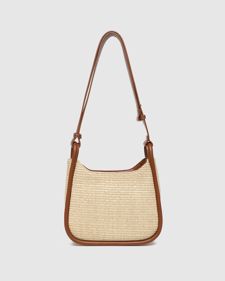 Louenhide - Clare Shoulder Bag Raffia / Tan