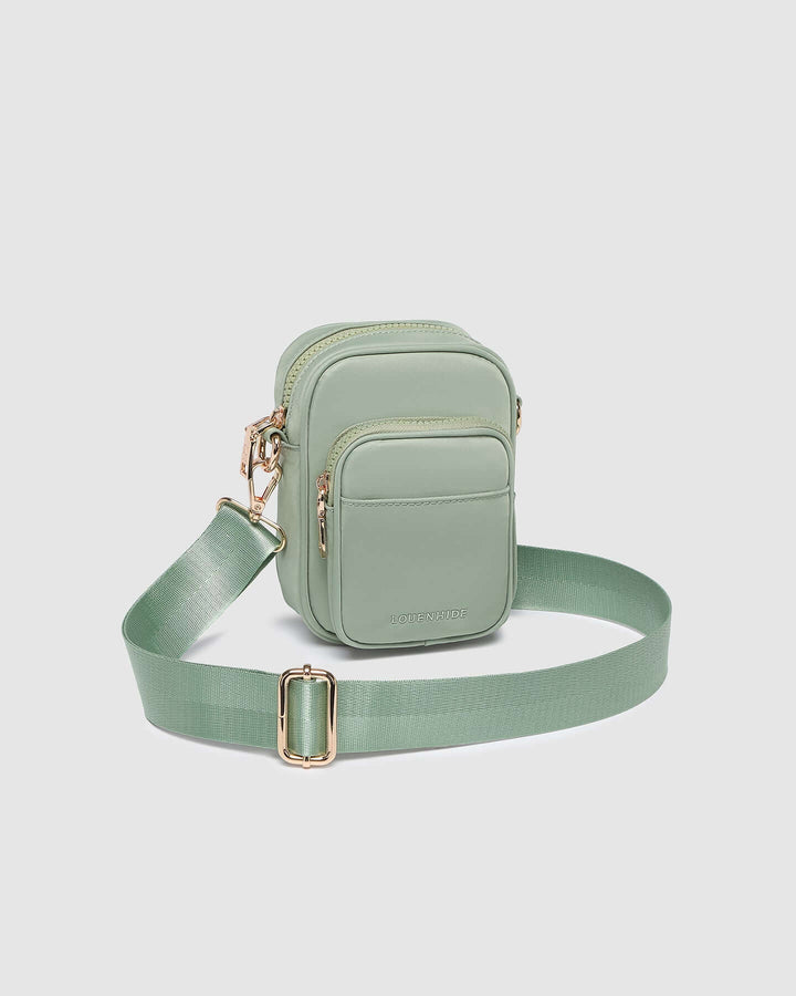 Louenhide - Lyla Phone Bag Sage Green
