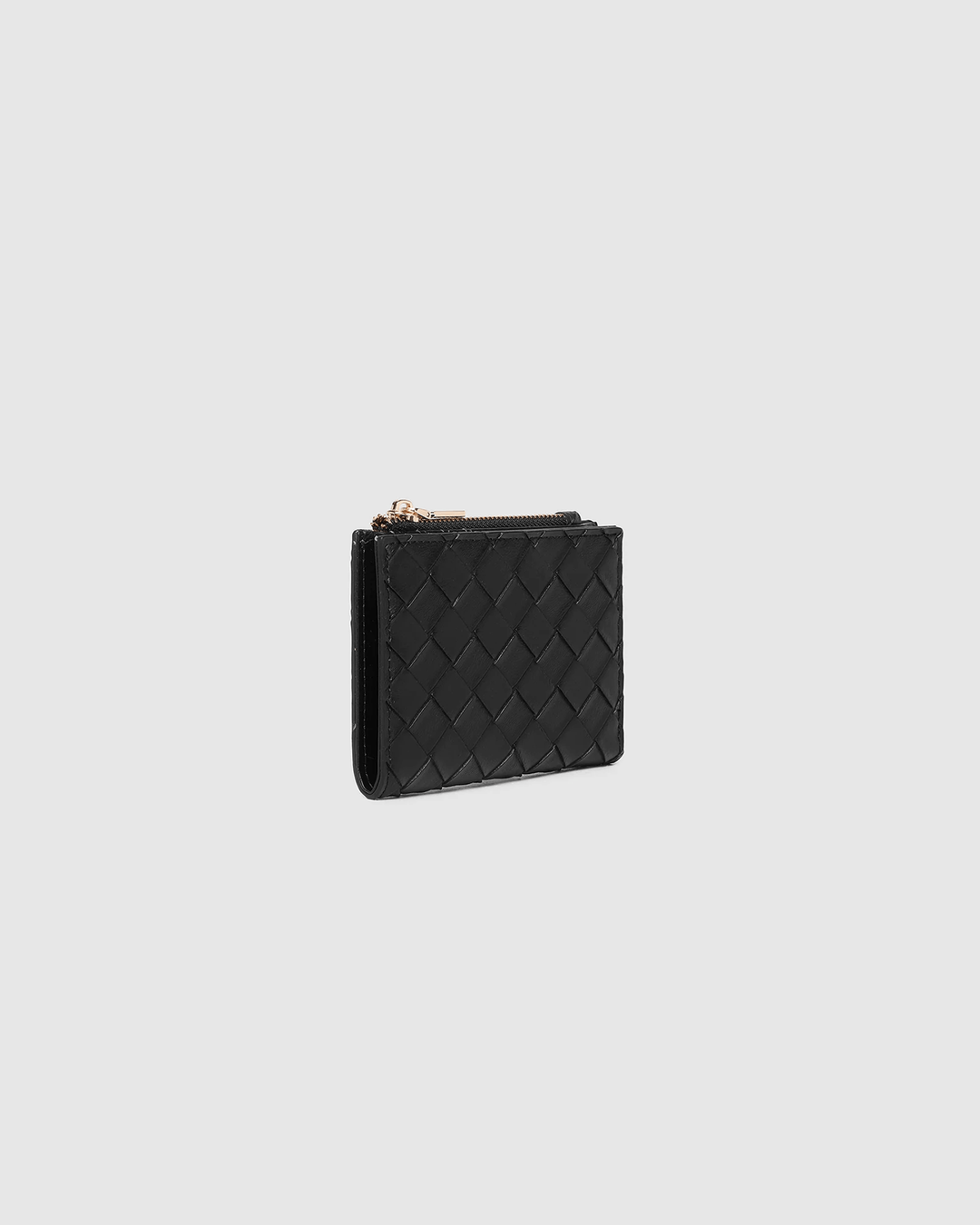 Louenhide - Lily Woven Wallet Black
