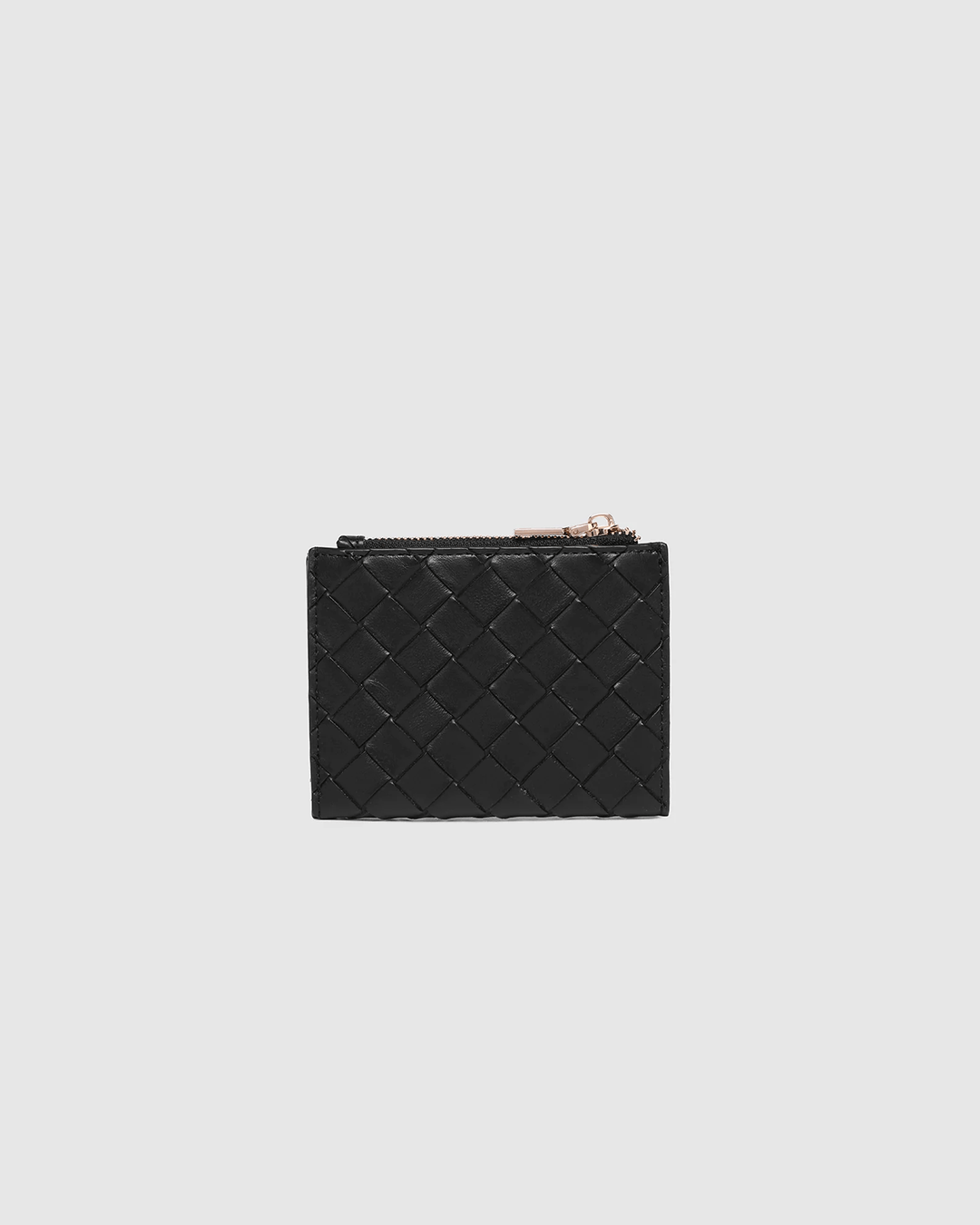 Louenhide - Lily Woven Wallet Black