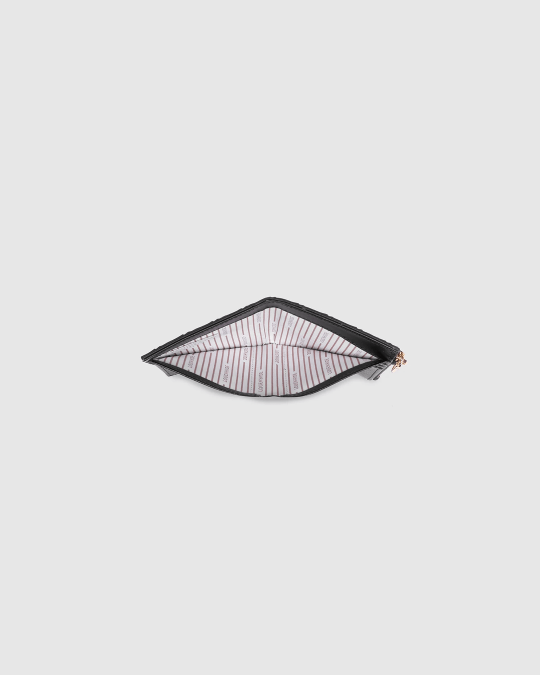 Louenhide - Lily Woven Wallet Black
