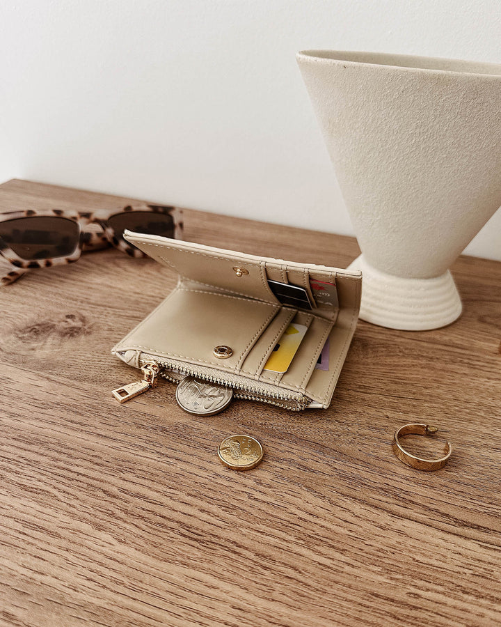 Louenhide - Lily Woven Wallet Malt