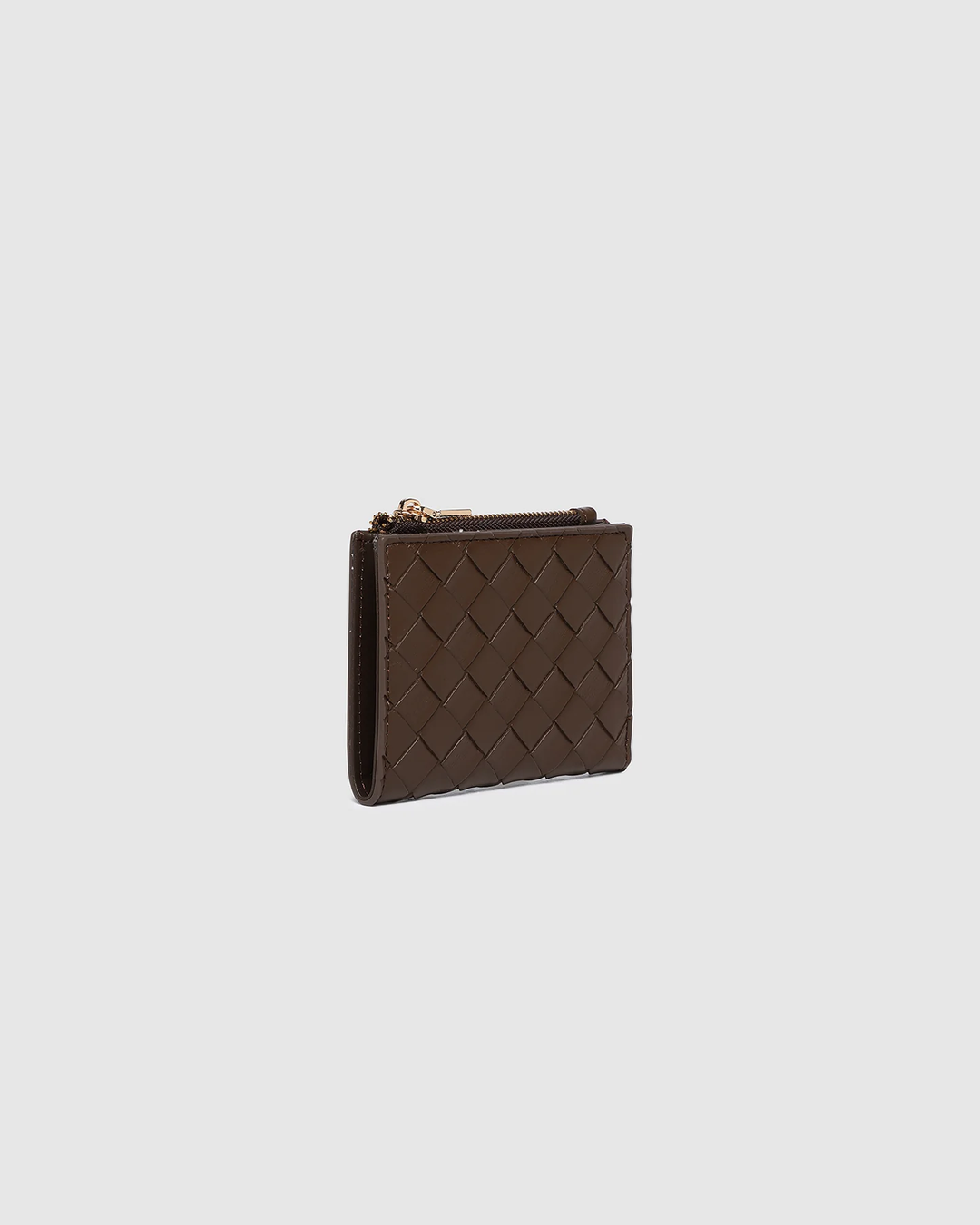 Louenhide - Lily Woven Wallet Chocolate