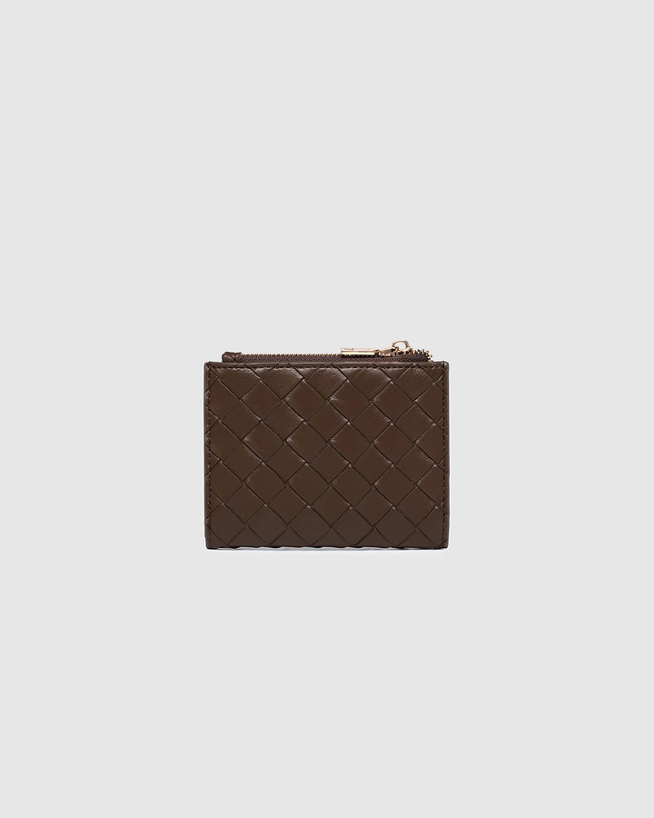Louenhide - Lily Woven Wallet Chocolate