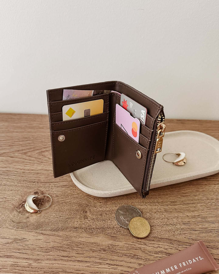 Louenhide - Lily Woven Wallet Chocolate