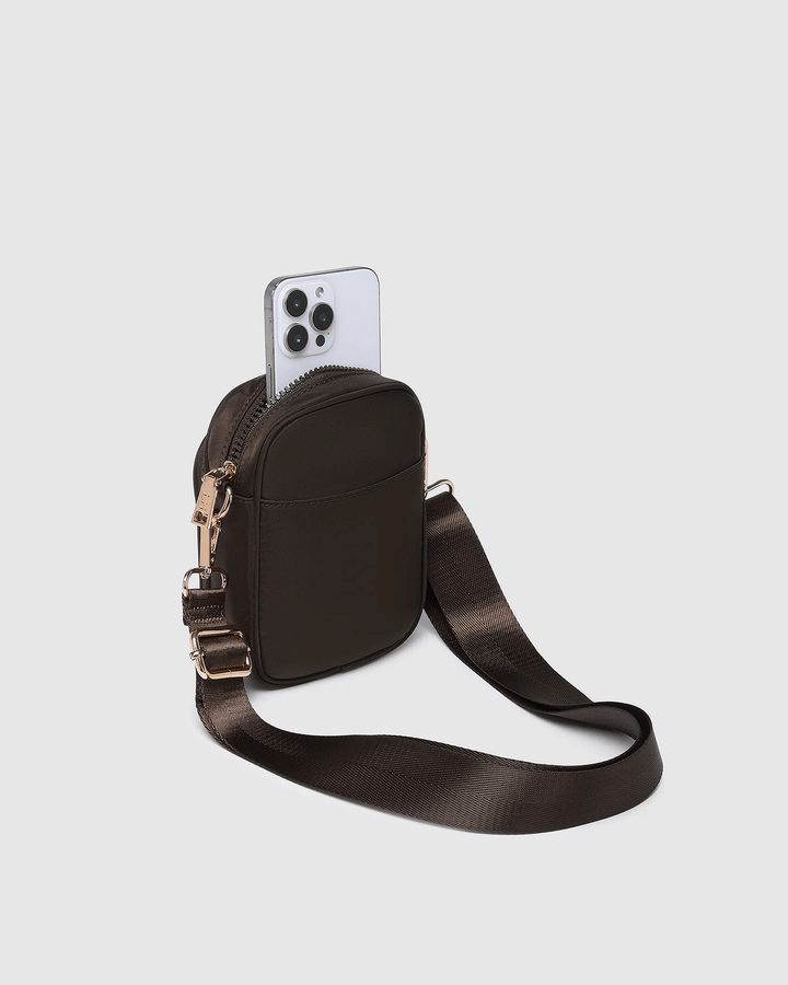 Louenhide - Lyla Phone Bag Chocolate