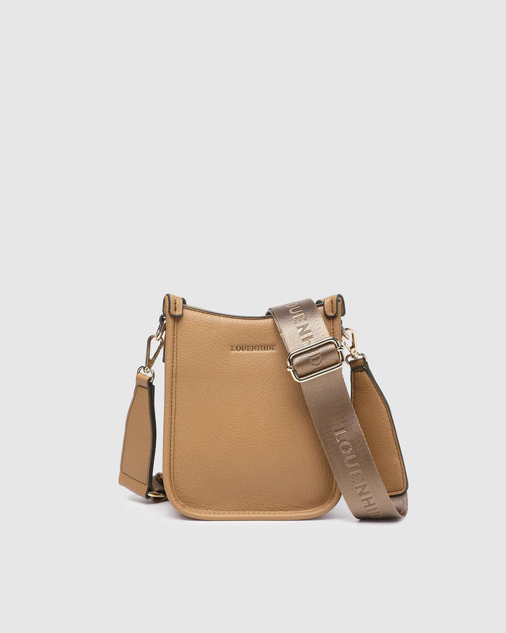 Louenhide - Parker Phone Crossbody Camel