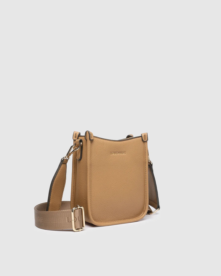 Louenhide - Parker Phone Crossbody Camel