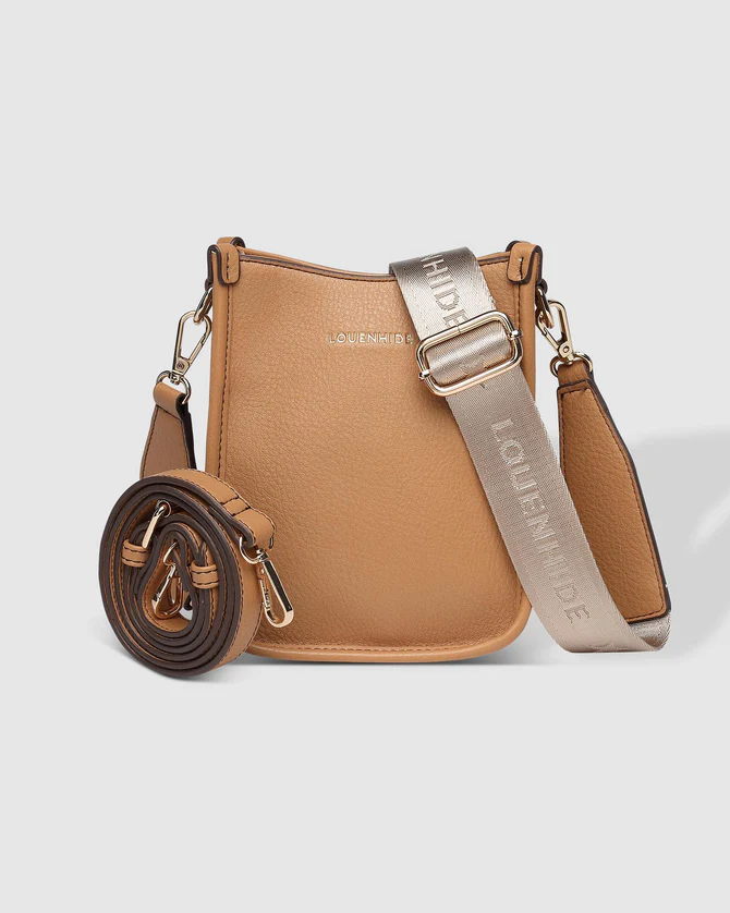 Louenhide - Parker Phone Crossbody Camel