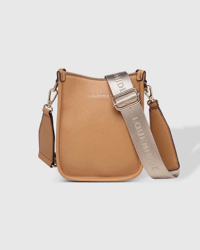 Louenhide - Parker Phone Crossbody Camel