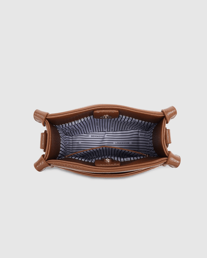 Louenhide - Parker Logo Phone Bag Tan