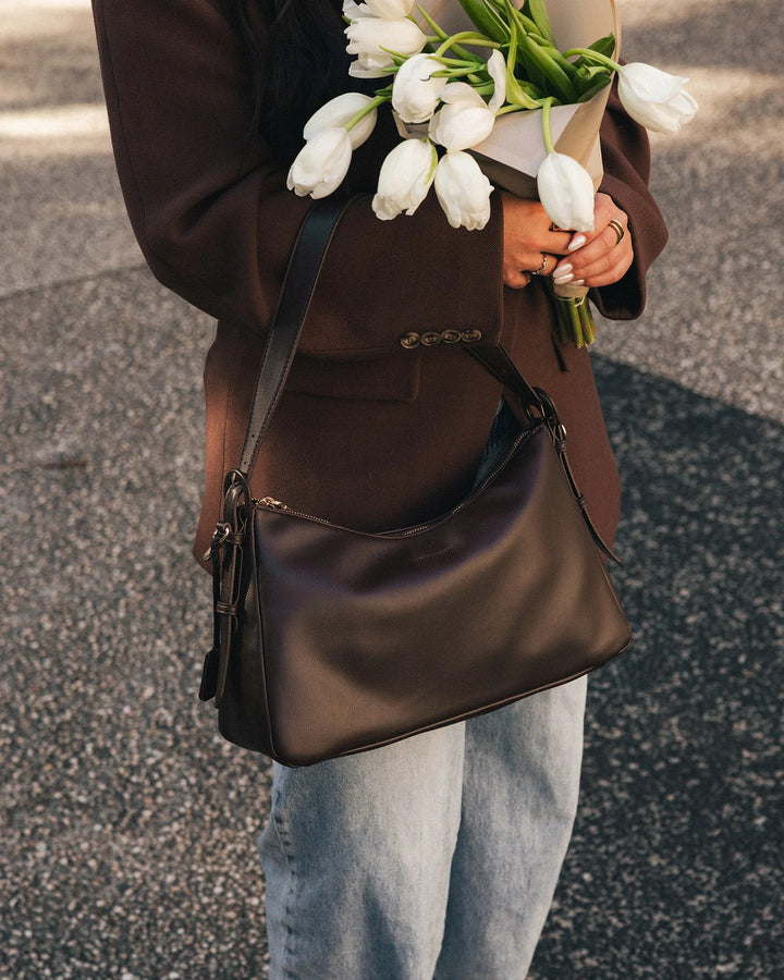 Louenhide - Roxanne Shoulder Bag Chocolate
