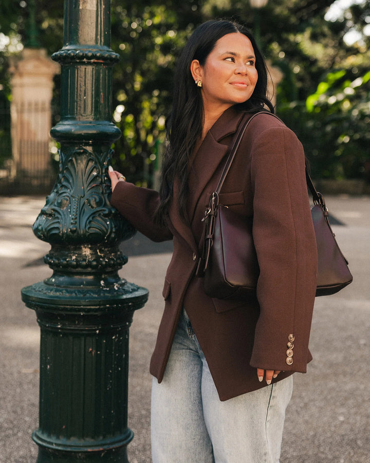 Louenhide - Roxanne Shoulder Bag Chocolate