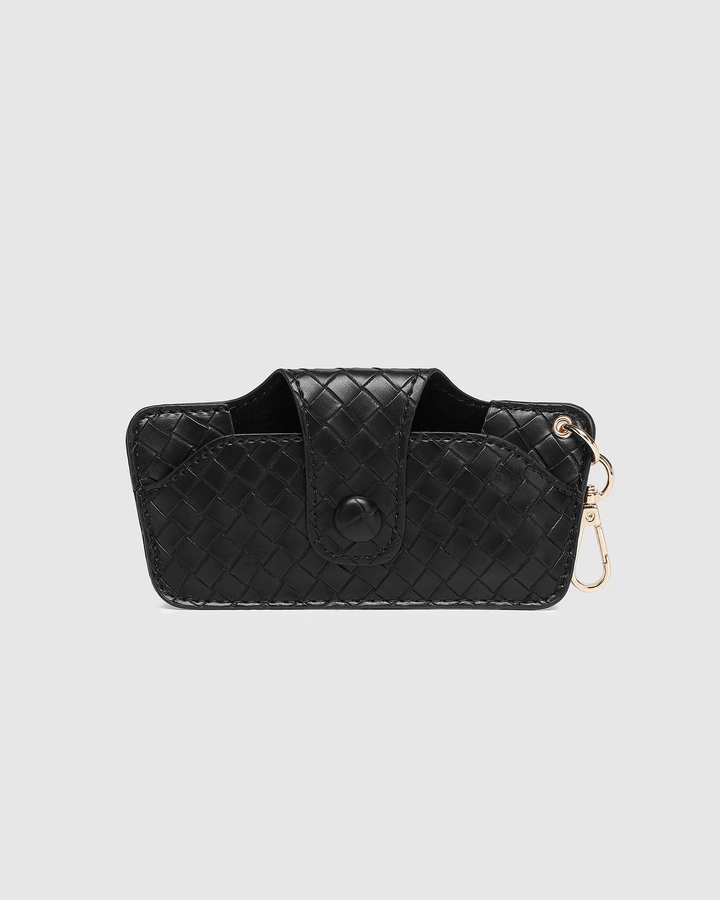 Louenhide - Skittle Sunglass Case Woven Black