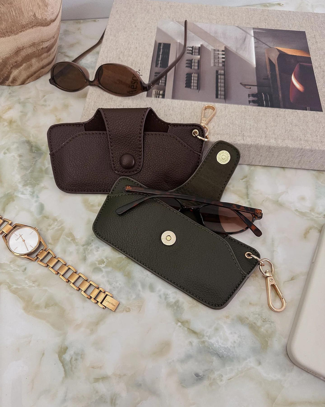 Louenhide - Skittle Sunglass Case Chocolate