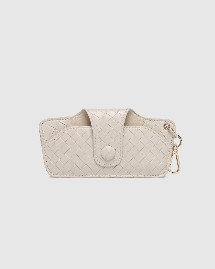 Louenhide - Skittle Sunglass Case Woven Vanilla
