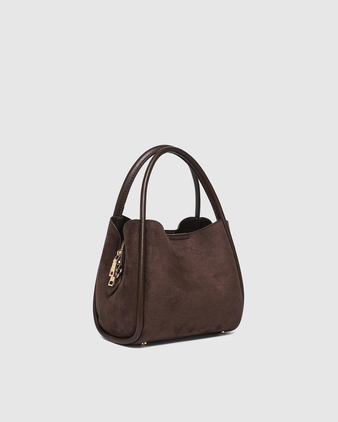 Louenhide - Steffie Suedette Mini Tote Chocolate
