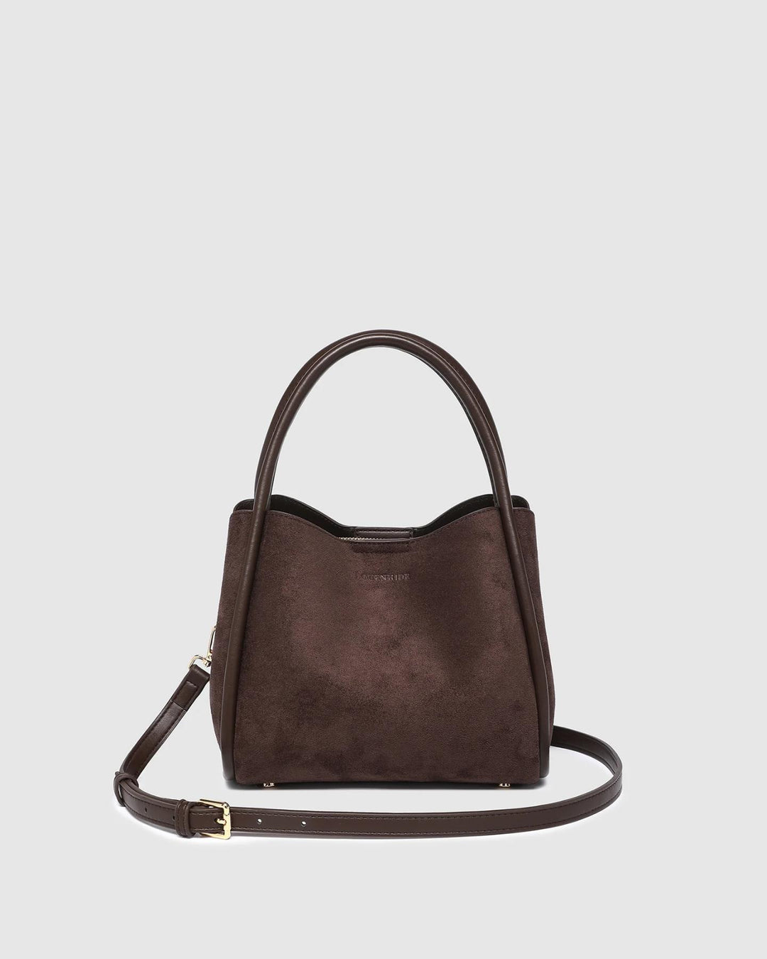 Louenhide - Steffie Suedette Mini Tote Chocolate