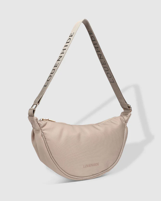 Louenhide - Sylvia Nylon Crossbody Beige