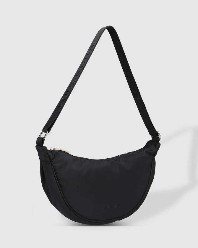 Louenhide - Sylvia Nylon Crossbody Black