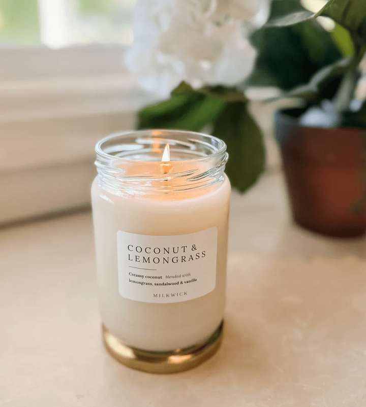 Milkwick - Coconut & Lemongrass Extra Large Candle
