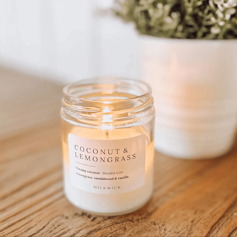 Milkwick - Coconut & Lemongrass Extra Large Candle