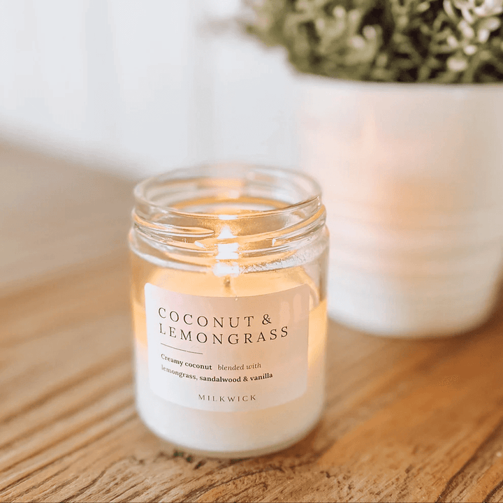 Milkwick - Coconut & Lemongrass Extra Large Candle